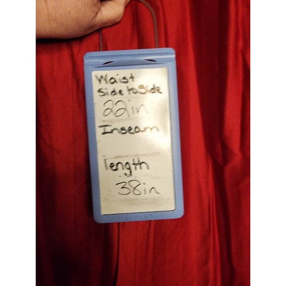 Eloquii Plus Size 20 Red Skirt Stretch Waist Length 38 inches - Picture 2 of 9